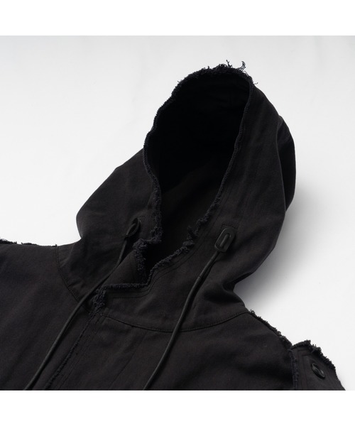Wizzard(ウィザード)の「wizzard/ウィザード/GRAPHIC PATCH FISHTAIL PARKA(ミリタリージャケット・メンズ・ホワイト/ブラック/カーキオリーブ/ピンク・1/2/3)」の16枚目の写真
