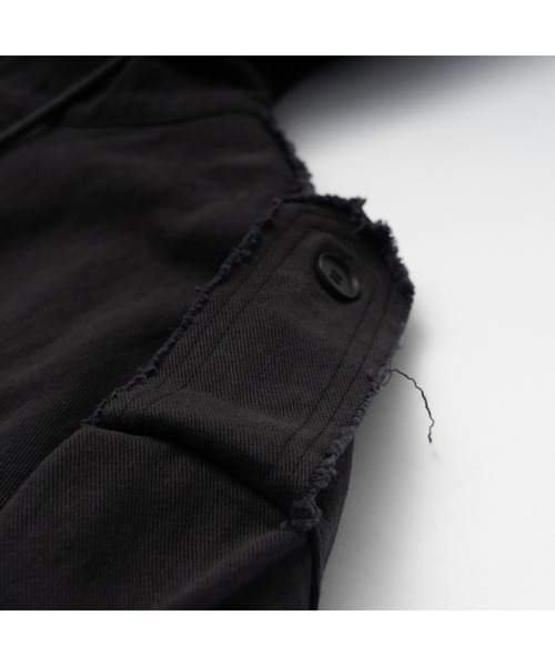 Wizzard(ウィザード)の「wizzard/ウィザード/GRAPHIC PATCH FISHTAIL PARKA(ミリタリージャケット・メンズ・ホワイト/ブラック/カーキオリーブ/ピンク・1/2/3)」の12枚目の写真