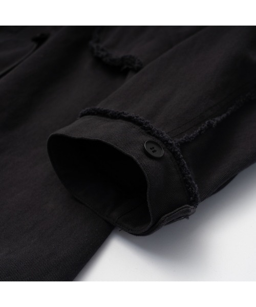 Wizzard(ウィザード)の「wizzard/ウィザード/GRAPHIC PATCH FISHTAIL PARKA(ミリタリージャケット・メンズ・ホワイト/ブラック/カーキオリーブ/ピンク・1/2/3)」の14枚目の写真