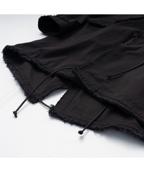 Wizzard(ウィザード)の「wizzard/ウィザード/GRAPHIC PATCH FISHTAIL PARKA(ミリタリージャケット・メンズ・ホワイト/ブラック/カーキオリーブ/ピンク・1/2/3)」の11枚目の写真
