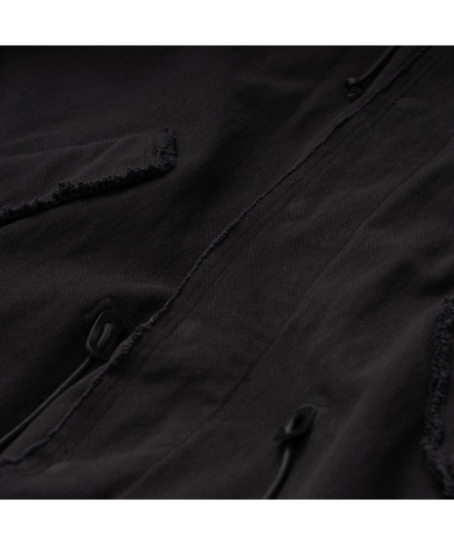 Wizzard(ウィザード)の「wizzard/ウィザード/GRAPHIC PATCH FISHTAIL PARKA(ミリタリージャケット・メンズ・ホワイト/ブラック/カーキオリーブ/ピンク・1/2/3)」の6枚目の写真