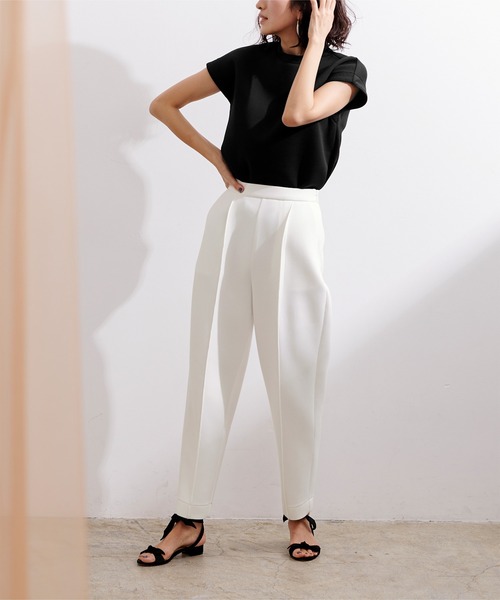 UR'S（ユアーズ）の「ﾀﾞﾝﾎﾞｰﾙｺｸｰﾝﾊﾟﾝﾂ（その他パンツ・レディース・ホワイト/ブラック/ネイビー・S/M/L）」の10枚目の写真