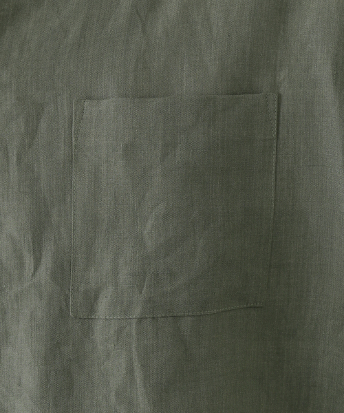 B.C STOCK(ベーセーストック)の「FLANDERSLINEN シャツカーディガン(シャツ/ブラウス・メンズ・ホワイト/ブラック/カーキ・MEDIUM/LARGE)」の21枚目の写真