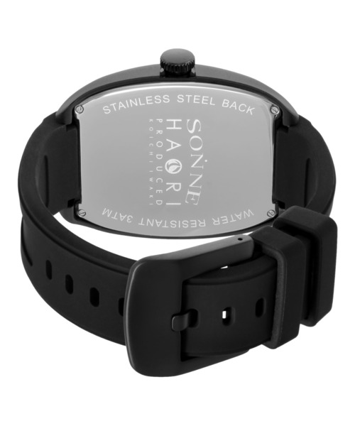 SONNE(ゾンネ)の「SONNE/ゾンネ×ハオリ H020 腕時計 H020BKRD メンズ(アナログ腕時計・メンズ・ブラック・FREE)」の3枚目の写真