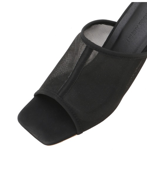 CHILLE(チル)の「シースルースクエアトゥサンダル(サンダル・レディース・ブラック/アイボリー・LL/S/M/L)」の14枚目の写真