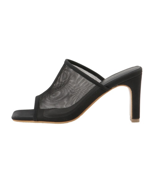 CHILLE(チル)の「シースルースクエアトゥサンダル(サンダル・レディース・ブラック/アイボリー・LL/S/M/L)」の13枚目の写真