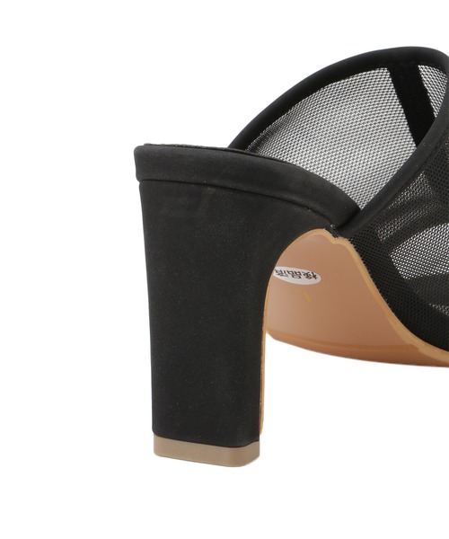 CHILLE(チル)の「シースルースクエアトゥサンダル(サンダル・レディース・ブラック/アイボリー・LL/S/M/L)」の16枚目の写真