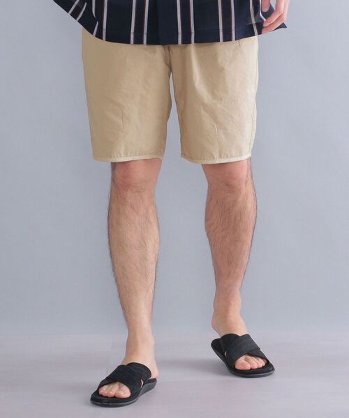 SHIPS(シップス)の「SHIPS: ダブルクロス セイル イージーショーツ(チノパンツ・メンズ・ベージュ/ライトオリーブ/ネイビー・SMALL/MEDIUM/LARGE/X-LARGE)」の9枚目の写真