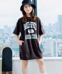 repipi armario | カレッジロゴコクーンワンピース(ワンピース)