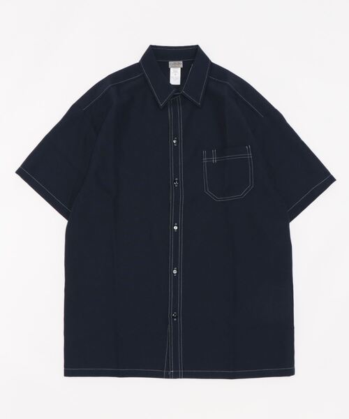 Cal Top(キャルトップ)の「【CALTOP/キャルトップ】別注 SOLID STANDARD シャツ(シャツ/ブラウス・メンズ・ブラック/ホワイト/ブラウン/チャコールグレー/ライトグレー/ネイビー・MEDIUM/LARGE)」の6枚目の写真