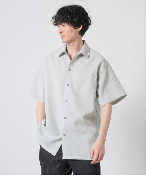 Cal Top(キャルトップ)の「【CALTOP/キャルトップ】別注 SOLID STANDARD シャツ(シャツ/ブラウス・メンズ・ブラック/ホワイト/ブラウン/チャコールグレー/ライトグレー/ネイビー・MEDIUM/LARGE)」の4枚目の写真