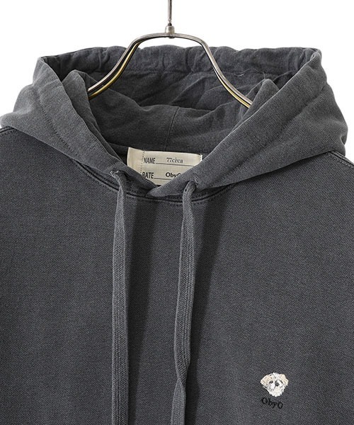 77circa（ナナナナサーカ）の「77circa / ナナナナサーカ：【レディース】o by o embloidery hoody：oo21aw-04[DEA]（パーカー・レディース・ホワイト/グレー系その他・L/M）」の20枚目の写真