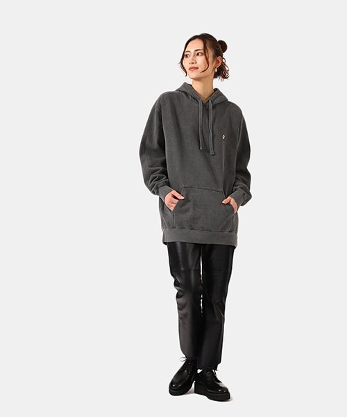 77circa（ナナナナサーカ）の「77circa / ナナナナサーカ：【レディース】o by o embloidery hoody：oo21aw-04[DEA]（パーカー・レディース・ホワイト/グレー系その他・L/M）」の12枚目の写真
