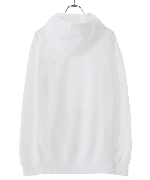 77circa（ナナナナサーカ）の「77circa / ナナナナサーカ：【レディース】o by o embloidery hoody：oo21aw-04[DEA]（パーカー・レディース・ホワイト/グレー系その他・L/M）」の10枚目の写真