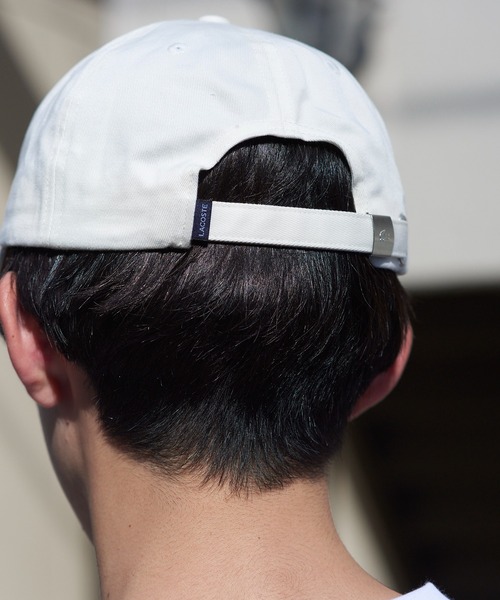 LACOSTE(ラコステ)の「【LACOSTE】ラコステフロントサークルロゴローキャップ L1179(キャップ・メンズ・ネイビー/ホワイト・FREE)」の5枚目の写真