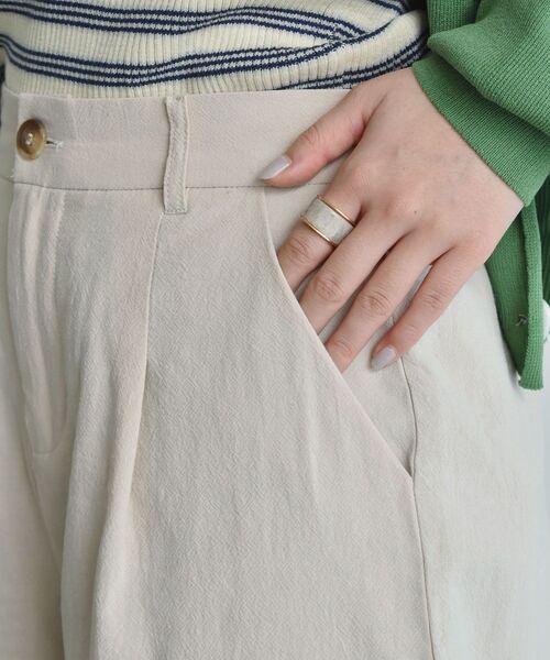 RETRO GIRL（レトロガール）の「麻ライクSPT（その他パンツ・レディース・ブラック/アイボリー/マスタード/グリーン・FREE）」の14枚目の写真