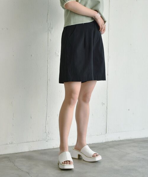 RETRO GIRL（レトロガール）の「麻ライクSPT（その他パンツ・レディース・ブラック/アイボリー/マスタード/グリーン・FREE）」の22枚目の写真