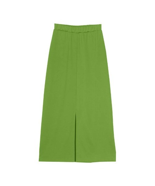 Re:EDIT（リエディ）の「[新色追加][低身長/高身長サイズ有]フロントスリットジョーゼットポンチIラインスカート（スカート・レディース・ブラック/ピンク/オレンジ/ブルー/アイボリー/グリーン/ホワイト系その他・SHORT/MEDIUM/TALL/LARGE）」の17枚目の写真