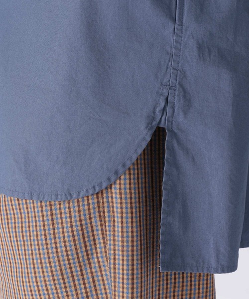 niko and...(ニコアンド)の「バイオワッシャーアーミーシャツ(シャツ/ブラウス・メンズ・ベージュ/ブルー/オフホワイト・MEDIUM/LARGE)」の13枚目の写真