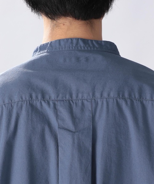 niko and...(ニコアンド)の「バイオワッシャーアーミーシャツ(シャツ/ブラウス・メンズ・ベージュ/ブルー/オフホワイト・MEDIUM/LARGE)」の14枚目の写真