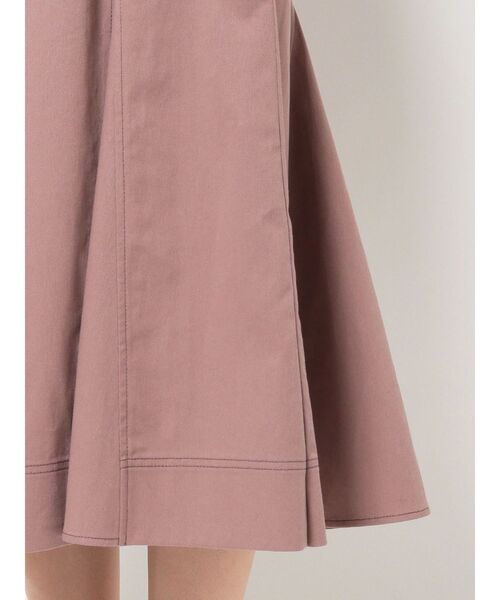 MERCURYDUO（マーキュリーデュオ）の「ステッチ切替ボリュームスリーブワンピース（ワンピース・レディース・ピンク/インディゴブルー/ブラウン・SMALL/MEDIUM）」の11枚目の写真