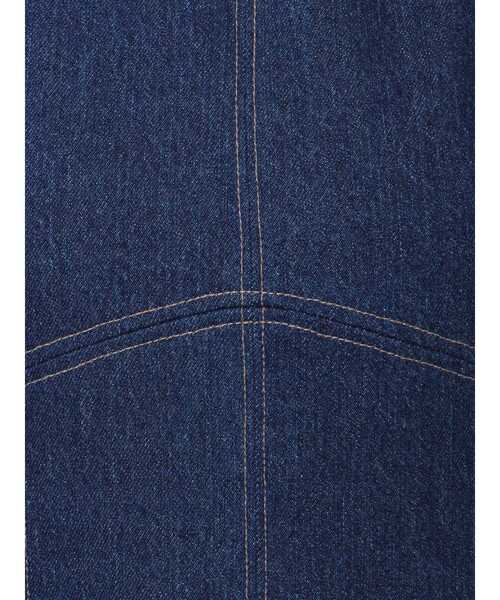 MERCURYDUO（マーキュリーデュオ）の「ステッチ切替ボリュームスリーブワンピース（ワンピース・レディース・ピンク/インディゴブルー/ブラウン・SMALL/MEDIUM）」の13枚目の写真