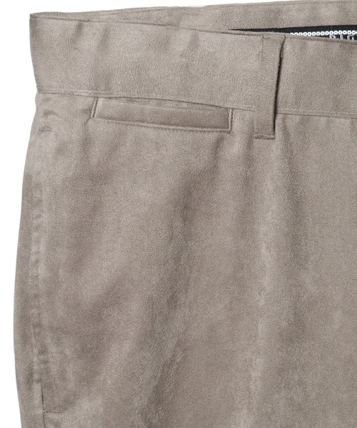 MEN'S BIGI（メンズビギ）の「コマスエードストレッチスラックス【セットアップ対応】（スラックス・メンズ・キャメル/グレー/ネイビー・01/02/03/04）」の16枚目の写真