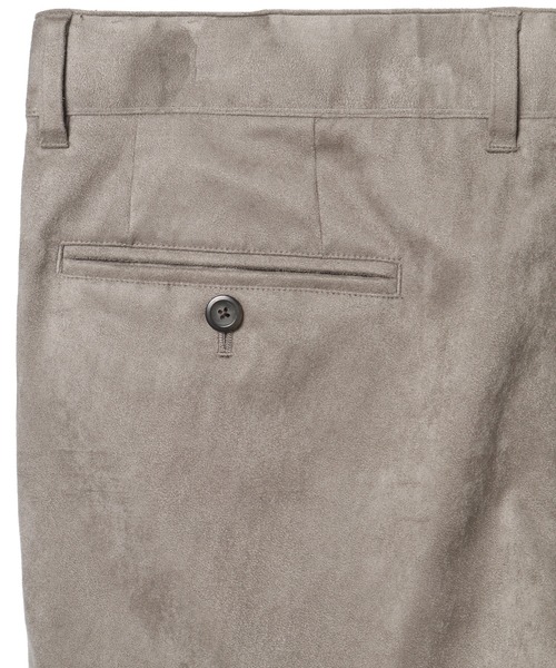 MEN'S BIGI（メンズビギ）の「コマスエードストレッチスラックス【セットアップ対応】（スラックス・メンズ・キャメル/グレー/ネイビー・01/02/03/04）」の19枚目の写真