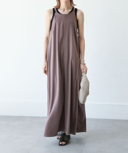 Chillfar(チルファー)の「アメスリロングワンピース(ワンピース・レディース・ブラック/ブラウン/ライム/アイボリー・MEDIUM/LARGE)」の18枚目の写真