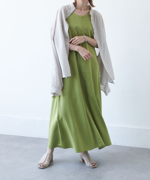 Chillfar(チルファー)の「アメスリロングワンピース(ワンピース・レディース・ブラック/ブラウン/ライム/アイボリー・MEDIUM/LARGE)」の22枚目の写真