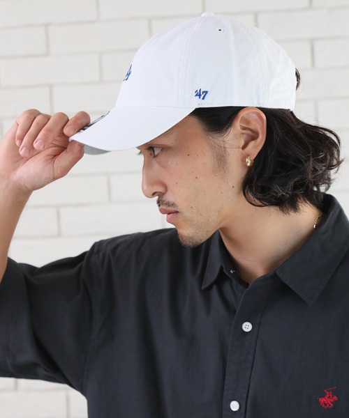 ALWAYS GOOD TIME（オルウェイズグッドタイム）の「【47BRAND/フォーティーセブンブランド】MLB メジャーリーグ ベースボールキャップ ローキャップ（キャップ・メンズ・カーキ/アイボリー/ブルー/ネイビー/ホワイト/ブラック・FREE）」の13枚目の写真