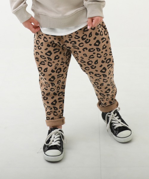 devirock（デビロック）の「プリント サルエル スウェットパンツ（スウェットパンツ・キッズ・ブラック/ベージュ/グレー/カーキ/ライトブラウン/モカ/ブラウン系その他/グレー系その他/グレー系その他2/ブラウン系その他2/その他11/その他12/その他13・80ｃｍ/90cm/110cm/100cm/120cm/130cm/140cm/150cm/160cm）」の5枚目の写真