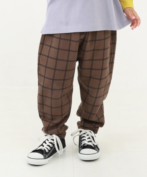 devirock（デビロック）の「プリント サルエル スウェットパンツ（スウェットパンツ・キッズ・ブラック/ベージュ/グレー/カーキ/ライトブラウン/モカ/ブラウン系その他/グレー系その他/グレー系その他2/ブラウン系その他2/その他11/その他12/その他13・80ｃｍ/90cm/110cm/100cm/120cm/130cm/140cm/150cm/160cm）」の6枚目の写真