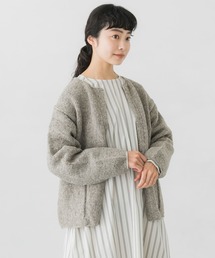 かぐれ | ペルークルーネックカーディガン(カーディガン/ボレロ)