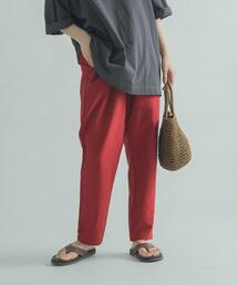 FORK&SPOON リラックステーパードパンツ