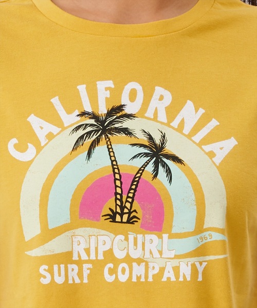 rip curl(リップカール)の「【RIP CURL リップカール】レディースプリントクロップTシャツ(Tシャツ/カットソー・レディース・ゴールド/ナチュラル/ダークブルー・SMALL/MEDIUM/LARGE/X-SMALL)」の16枚目の写真