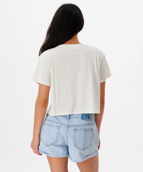 rip curl(リップカール)の「【RIP CURL リップカール】レディースプリントクロップTシャツ(Tシャツ/カットソー・レディース・ゴールド/ナチュラル/ダークブルー・SMALL/MEDIUM/LARGE/X-SMALL)」の15枚目の写真