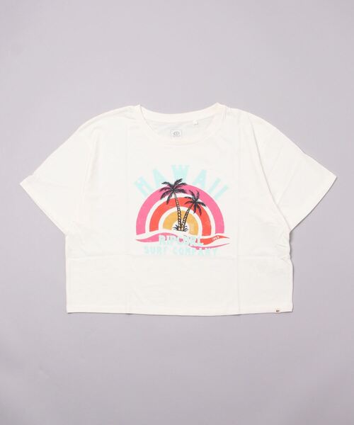 rip curl(リップカール)の「【RIP CURL リップカール】レディースプリントクロップTシャツ(Tシャツ/カットソー・レディース・ゴールド/ナチュラル/ダークブルー・SMALL/MEDIUM/LARGE/X-SMALL)」の5枚目の写真