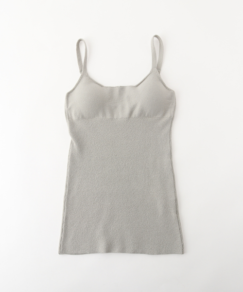 【NAKES /ネイクス】 BRA タンクトップ 15,400円 nakes＞AMERICAN SLEEVE RIB BRA TANK/タンクトップ