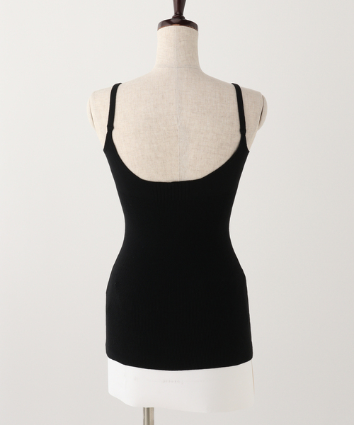 EMILY WEEK(エミリーウィーク)の「【nakes/ネイクス】BRA TANK(タンクトップ・レディース・ブラック/チャコールグレー・MEDIUM/LARGE)」の4枚目の写真
