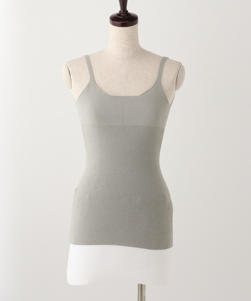 EMILY WEEK(エミリーウィーク)の「【nakes/ネイクス】BRA TANK(タンクトップ・レディース・ブラック/チャコールグレー・MEDIUM/LARGE)」の8枚目の写真