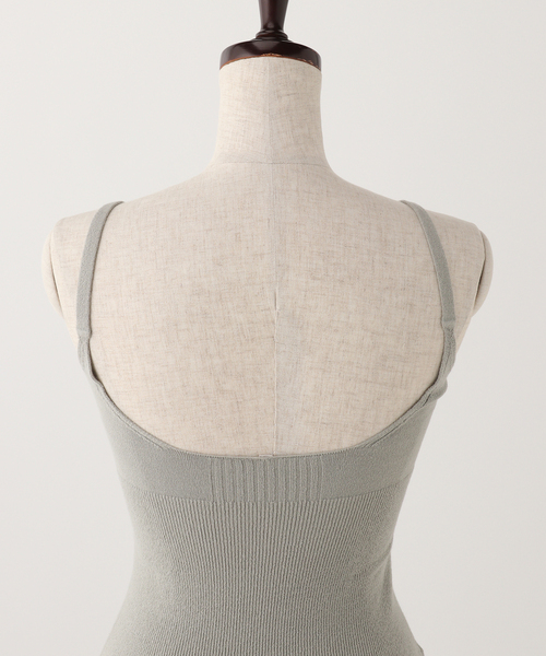 EMILY WEEK(エミリーウィーク)の「【nakes/ネイクス】BRA TANK(タンクトップ・レディース・ブラック/チャコールグレー・MEDIUM/LARGE)」の5枚目の写真