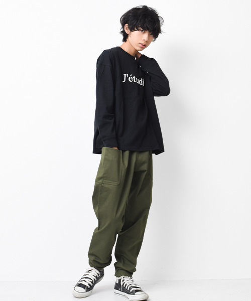 RAT EFFECT（ラットエフェクト）の「クライミングワーカーパンツ（その他パンツ・キッズ・チャコールグレー/ブラック/カーキ/インディゴブルー・120/130/140/150/160/170）」の11枚目の写真