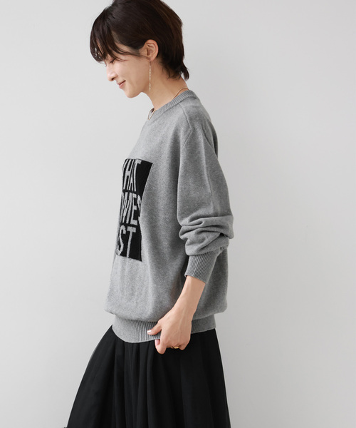 JOURNAL STANDARD relume WHAT COMESロゴニット JOURNAL STANDARD relume（ジャーナルスタンダード レリューム）の