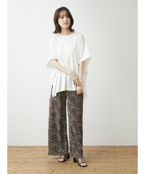 RAY CASSIN FAVORI（レイカズンフェバリ）の「・RAY CASSIN フラワーptプリーツパンツ＊（その他パンツ・レディース・ブラック/ブラウン/オフホワイト・FREE）」の13枚目の写真