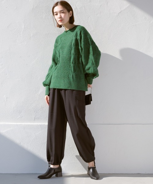 ニット セーター 「FURRY」ツイスタービッグケーブルトップス レディース FURRY ニット ツイスタービッグケーブルトップス : ZOZOTOWN