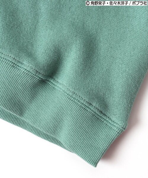 BIT'Z(ビッツ)の「おばけのアッチ刺繍トレーナー(スウェット・キッズ・オレンジ/グリーン/キナリ・90/100/110/120/80/95)」の10枚目の写真