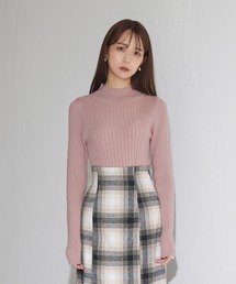 ADIRA | スタイルアップリブニット(ニット/セーター)