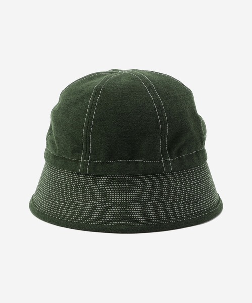 Bshop（ビショップ）の「cableami | ネルディキシーハット（ハット・レディース・ブラック/グリーン/アイボリー・LARGE）」の3枚目の写真