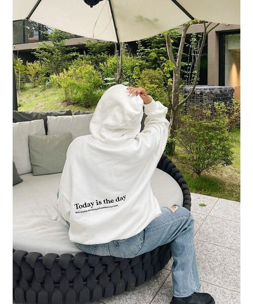 EVRIS（エヴリス）の「ダメージワイドデニムパンツ（デニムパンツ・レディース・ライトブルー/ブルー・MEDIUM/SMALL）」の21枚目の写真